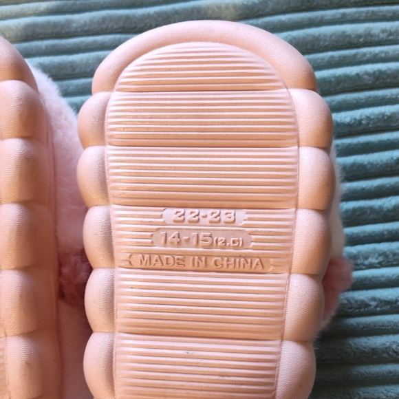 Cute Pink Bunny Kids  slipper Shoes - Picture 8 of 8